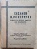 Egzamin Mistrzowski z krawiectwa męskiego, damskiego oraz bieliźniarstwa